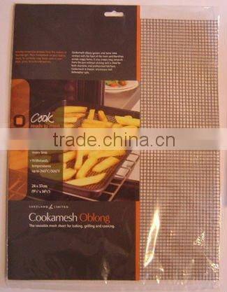 Non-stick Oven Crisper Sheet /Cooking Mesh-PTFE coated, no mess for crisp chips