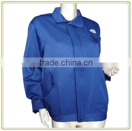 35% cotton and 65% polyester Short Sleeve ESD Jacket