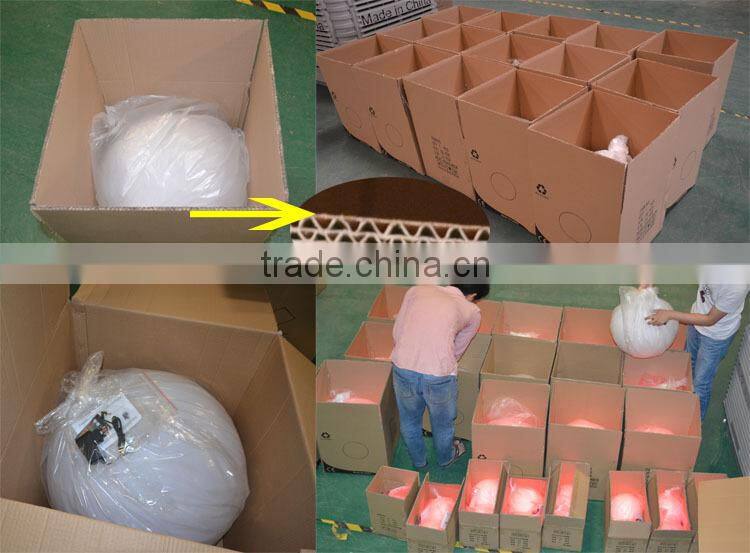 garden used outdoor christmas led light plasitc ball with battery operated