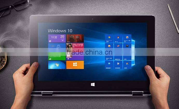 11.6inch capacitive touch screen laptop notebook PC computer with intel Z8300(Quad-Core) with 3G/4G GPS with 360 degree rotating