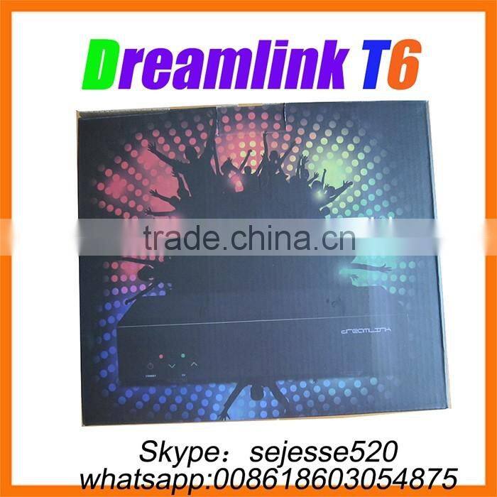 New arrival Dreamlink T6 Turbo 8psk+IPTV for north america in stock