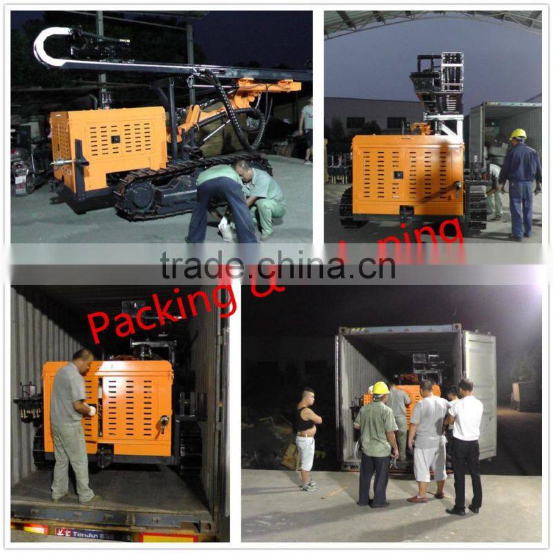 Drilling Depth 200m KW20 Crawler Water Well Drilling Rig For Sale