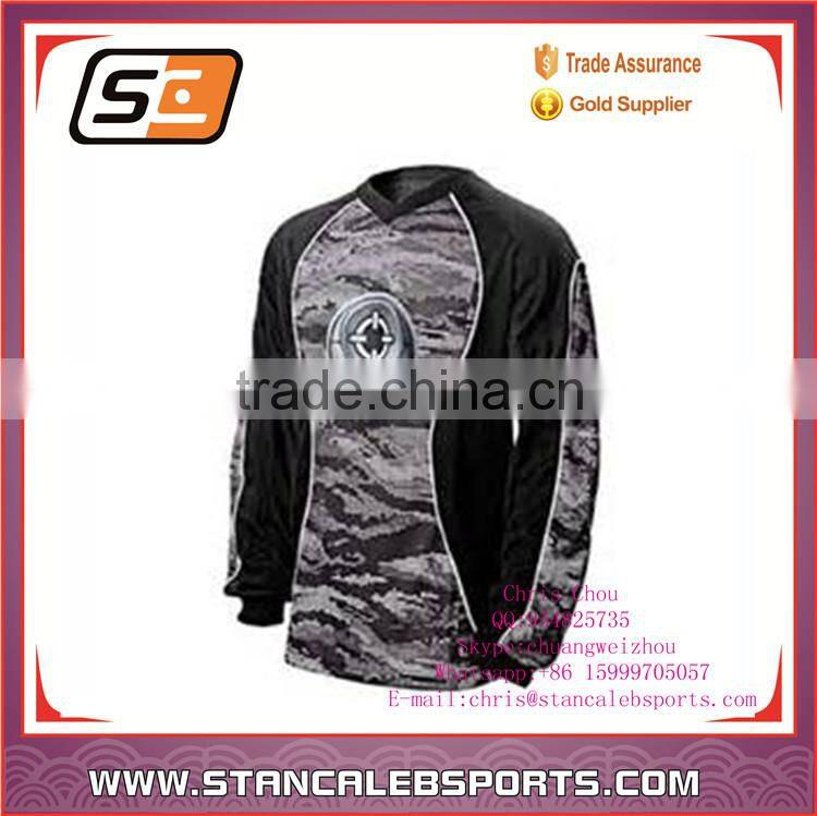 Stan Caleb custom made Padded Paintball Jerseys With Numbers and names