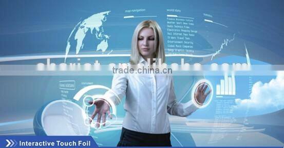 2016 New! USB Capacitive Multi Touch Foil, Interactive Touch Foil for Glass Screen