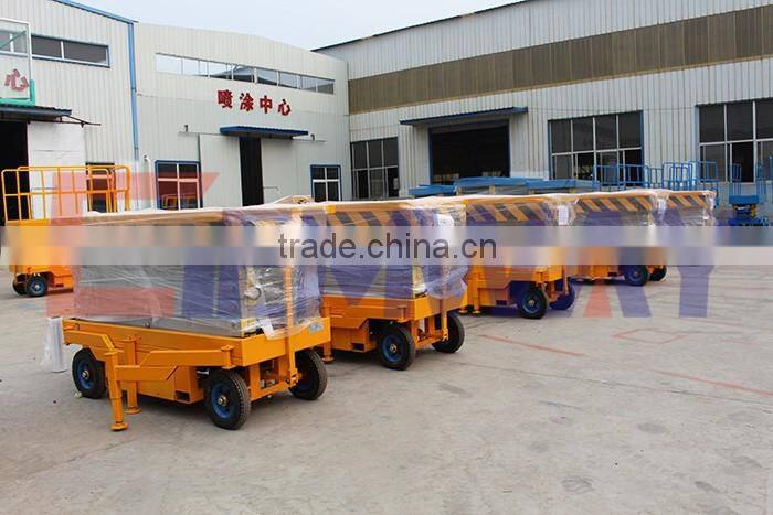 4m-20m Hydraulic trailer scissor lift mobile lift platform