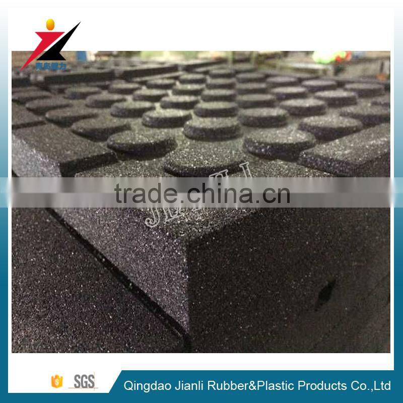 High Quality No Smell Padded Gym Rubber Sheet Flooring