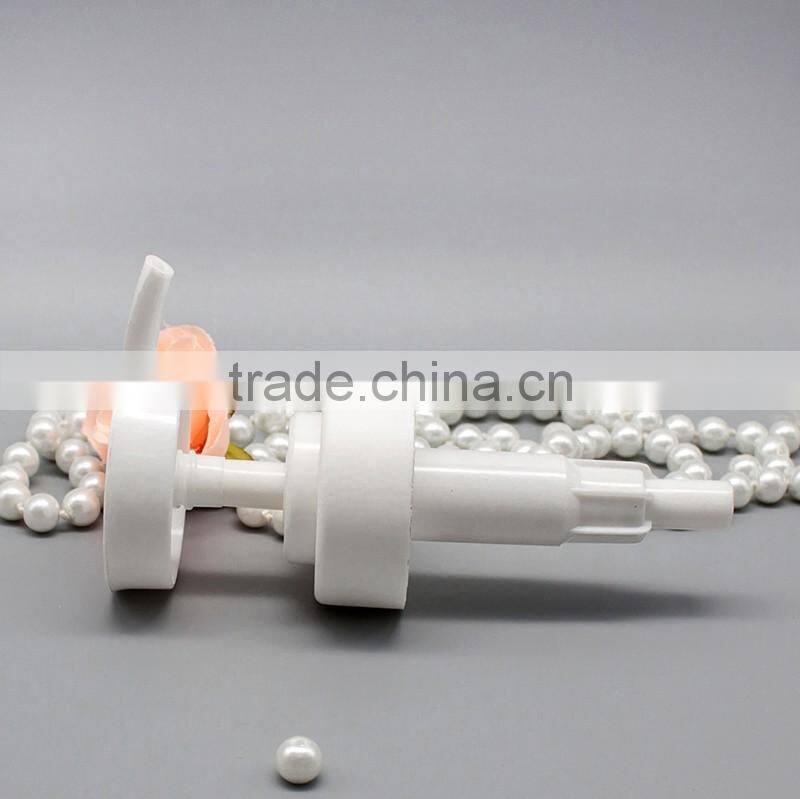 33mm plastic shampoo lotion dispenser pump with right-left lock system