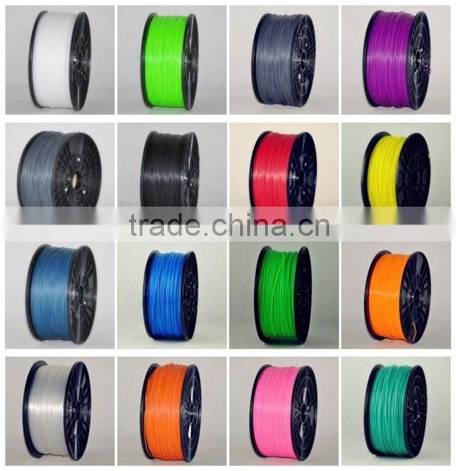 Full Color Good Quality 3D Printer White Filament 1.75mm ABS 1kg/2.2lbs For RepRap MarkerBot