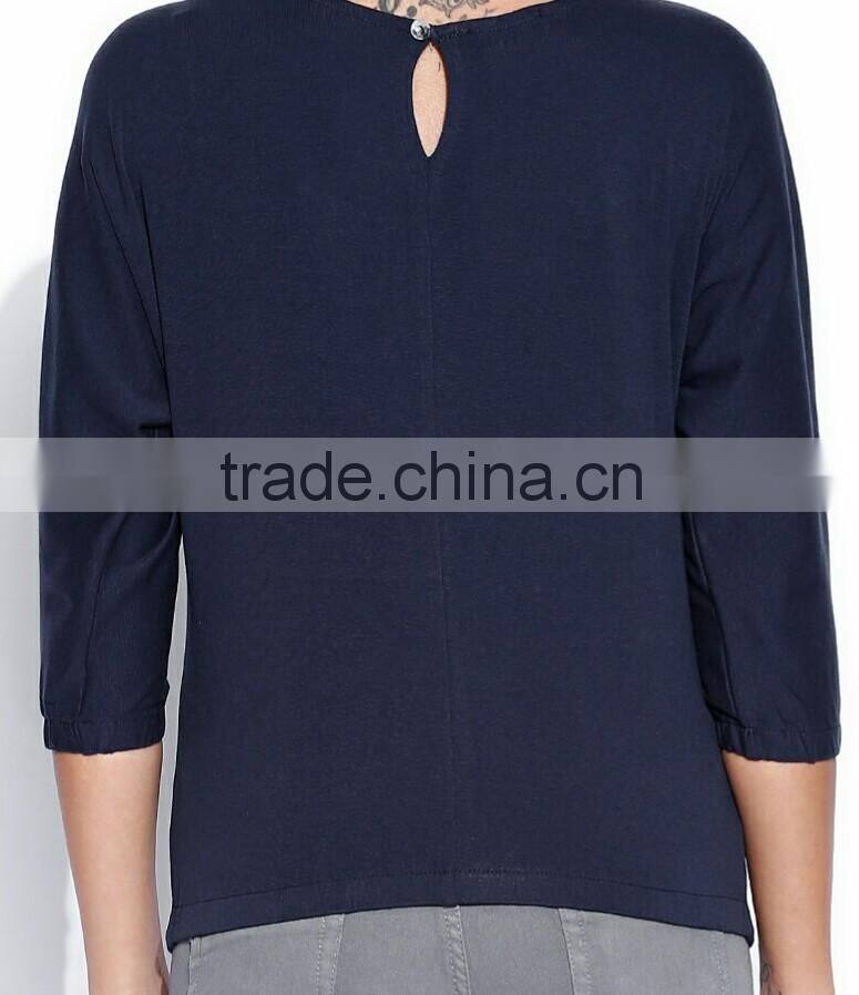 Women Top Blouse Cotton Modal Spandex Jersey Fabric