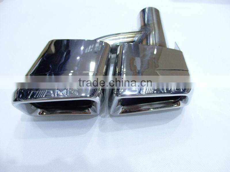 W212 exhaust pipe/muffler tips for MB E-Class A- W212 E63 *304 stainless material