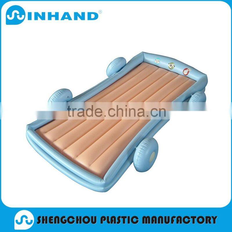 2016 european fashion design soft inflatable floating mattress/fishing mattress