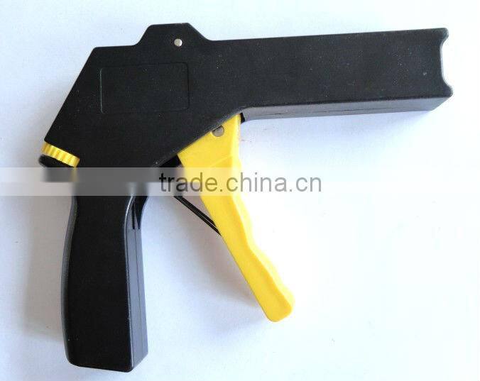 LS-600F Fastening and cutting tool for nylon cable tie width 2.4-4.8mm, two in one Cable Tie Gun nylon cable tie fastening tool