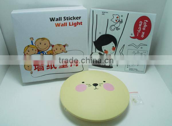 Cheap Wall Paper Light Alibaba China wholesale Hot DIY Catoon Kits Wall Lamp