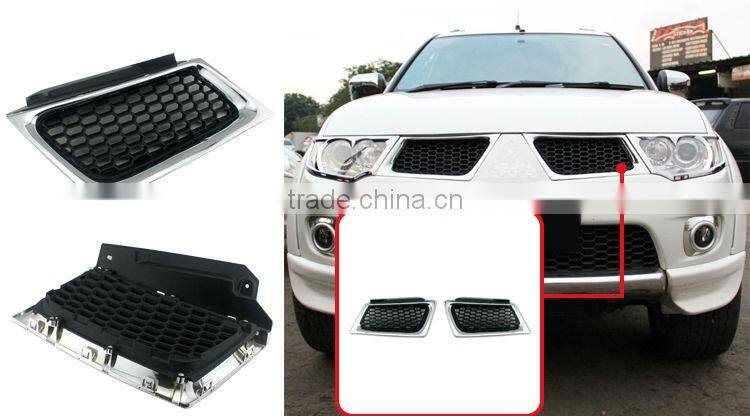 Unique high quality chrome mitsubishi pajero car front grill for sale
