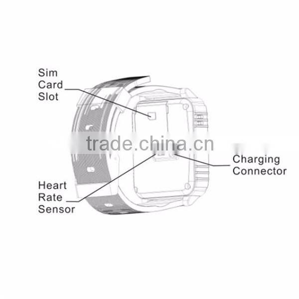 smartwatch W08 smart watch phone waterproof ip67 sport watch gps with heart rate monitor