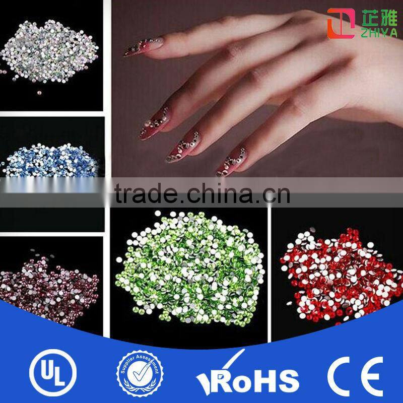2014 wholesale korean hot fix nail stone,hot fix stone