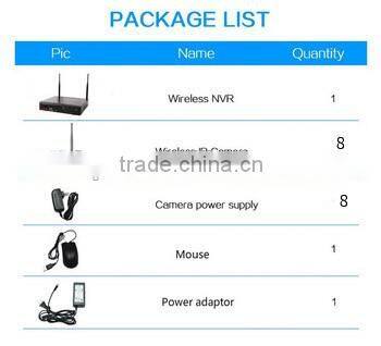 Anspo hot sale security camera system kit wifi cctv camera system robot wifi ip camera