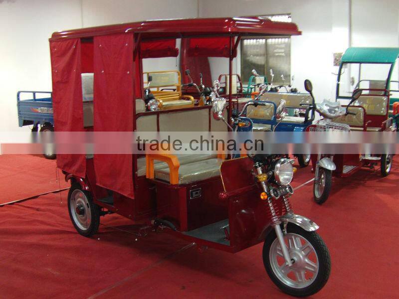 48V850W electric tricycle passenger for Indian market