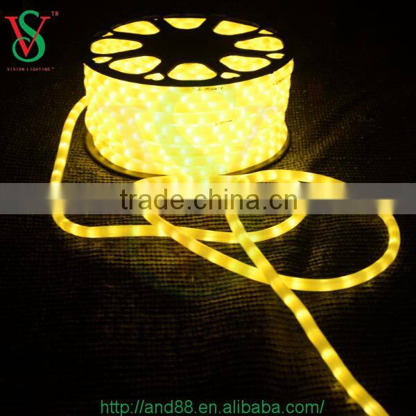 Thin led 220v led rope light for christmas decorations