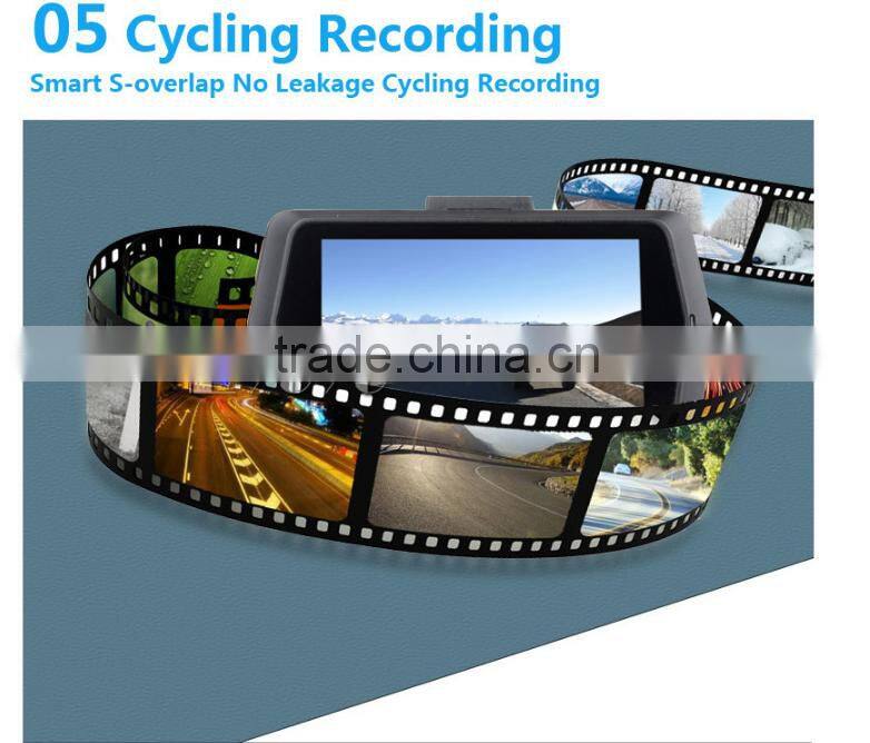 2016 Eyoyo A7810 Top Ambarella A7LA70 HD 1296P Dash Cam LDWS Camera DVR G-sensor china supplier