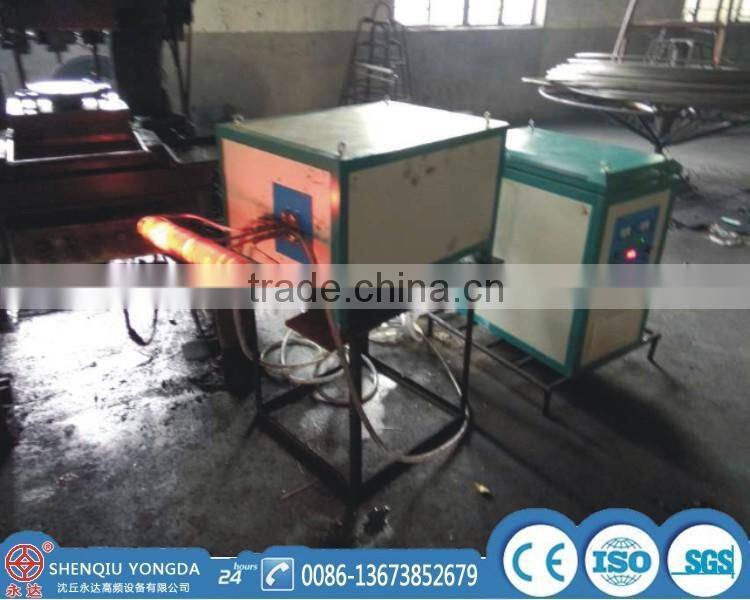 High security steel bars induction heating oven