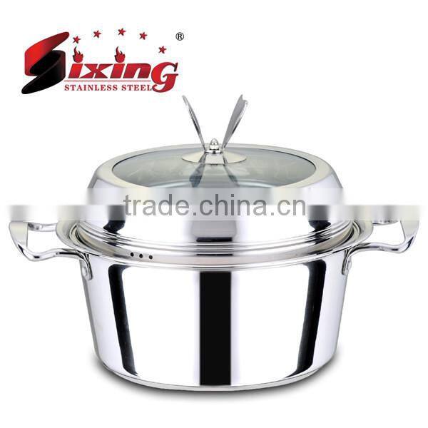 Newest Design Stainless Steel Sauce Pot With Lid