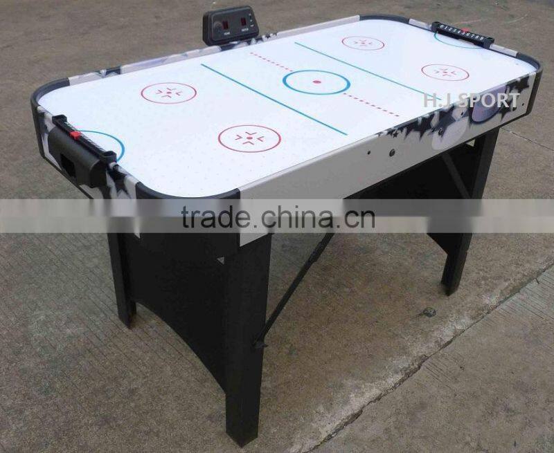 Colorful printed ice air hockey table air powered hockey game table