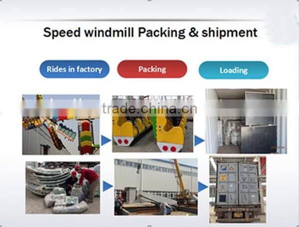 Super Quality equipment for adult Speed Windmill rides for sale