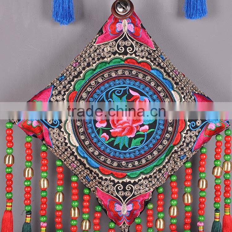 2015 new arrival cheap pendant for new house hmong embroidery pendant