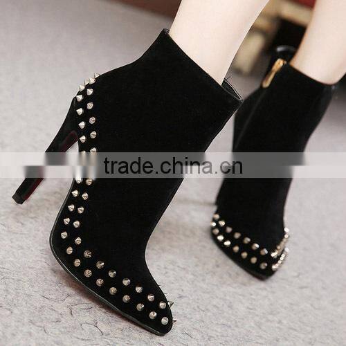 2016 Factory high heel long boots sexy knee boots for women CP6518