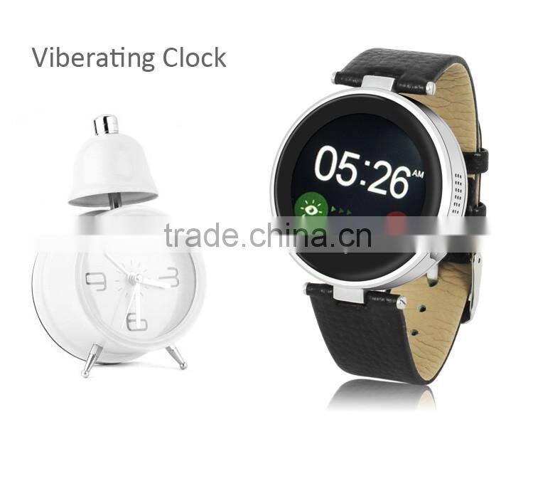 New Design Bluetooth Round Shape Android S365 Man Watch Support Multi-languages