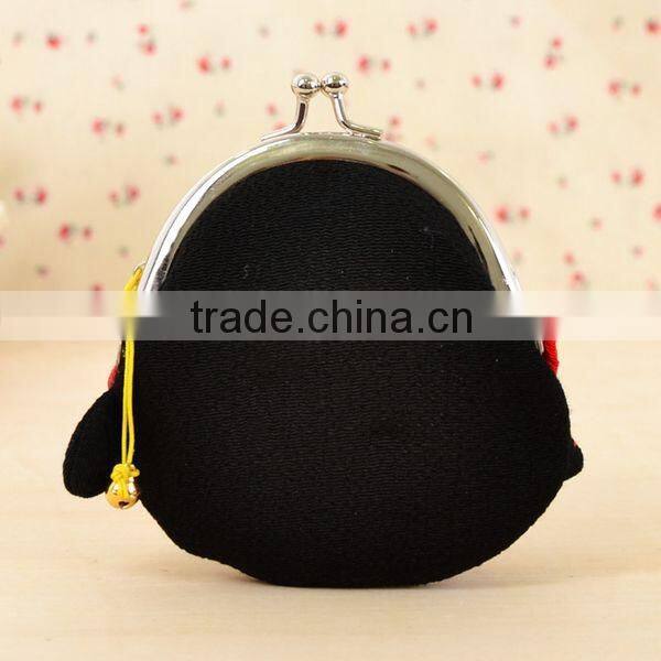 2014 Lovly Japanese Styole Gift Lucky Cat Clip Coin Purse