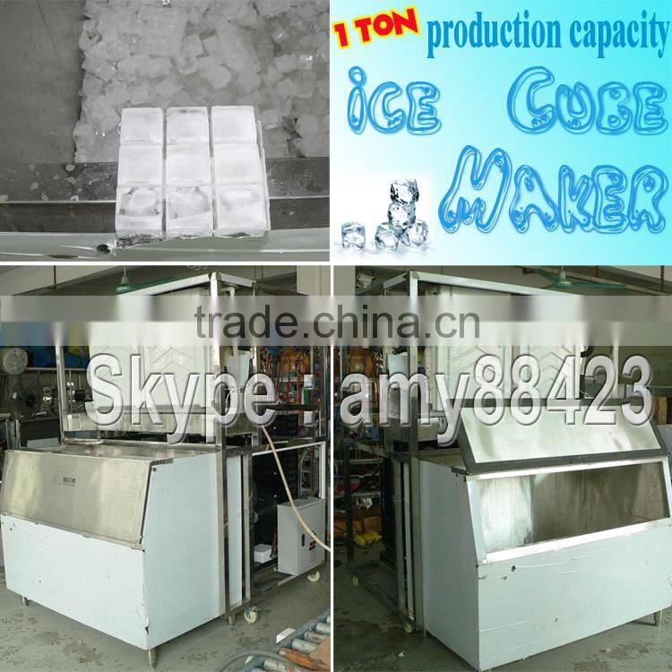 ice cube maker of 1 ton ice cube production