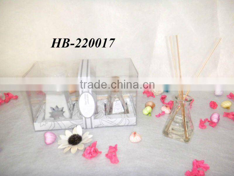 natural fragrance oil diffuser with incense gift set