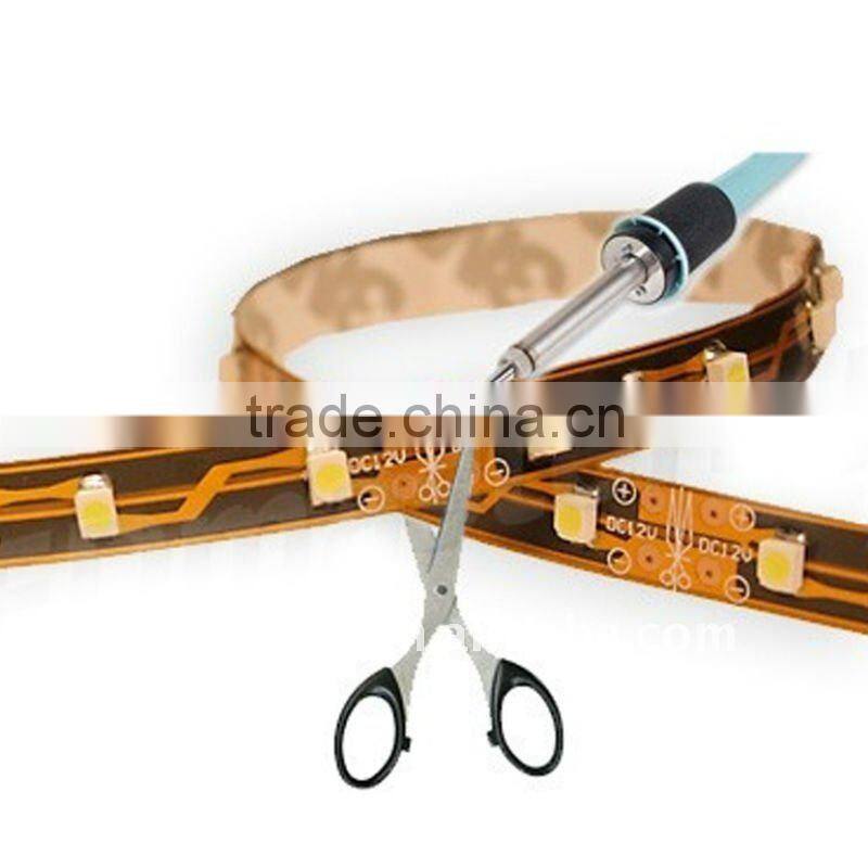 Unicolor 5m/roll 3528smd non-waterproof 60leds/m DC12V led strip lighting for decoration