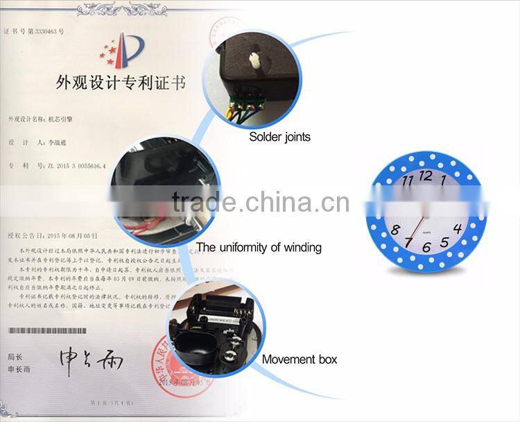 2016 hot selling popular wall clock home decor