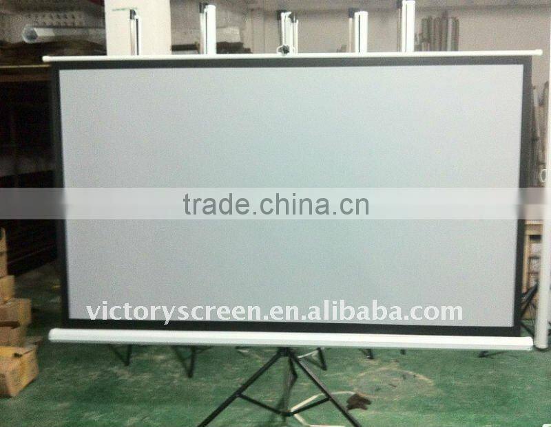 VICTORY 70" PORTABLE TRIPOD SCREEN for exhibtition