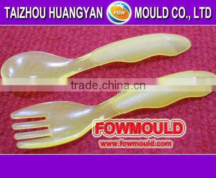 plastic ice cream spoon injection mould