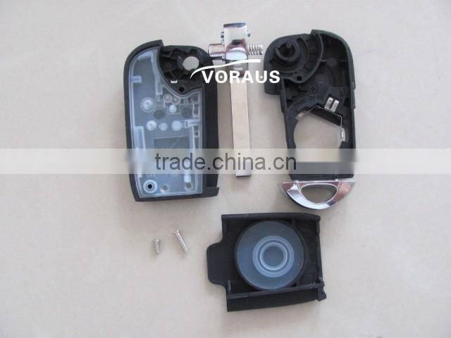 High quality Che 4 button flip converted key shell (HU100)