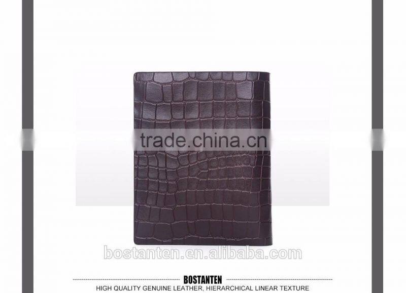 cowhide leather men short wallet pocket designer purses
