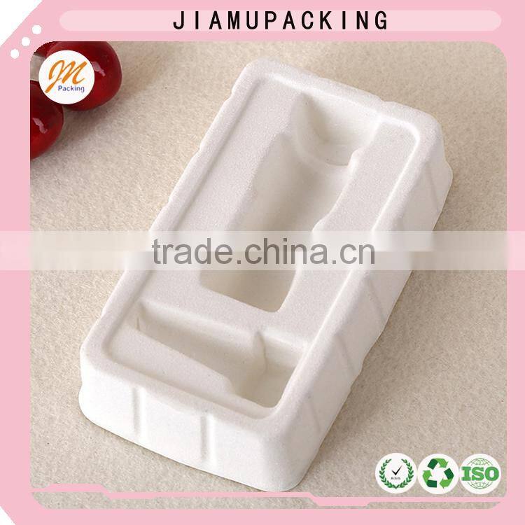 2016 hotsale quality and fashion biodegradable plastic cosmetic containers tray for wholesale