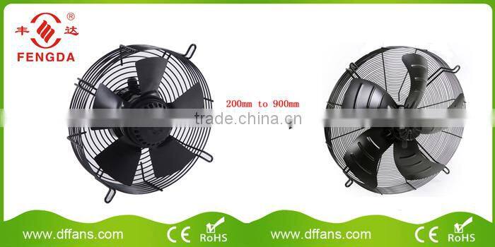 200-900 mm UL approved forced cooling fan for motor