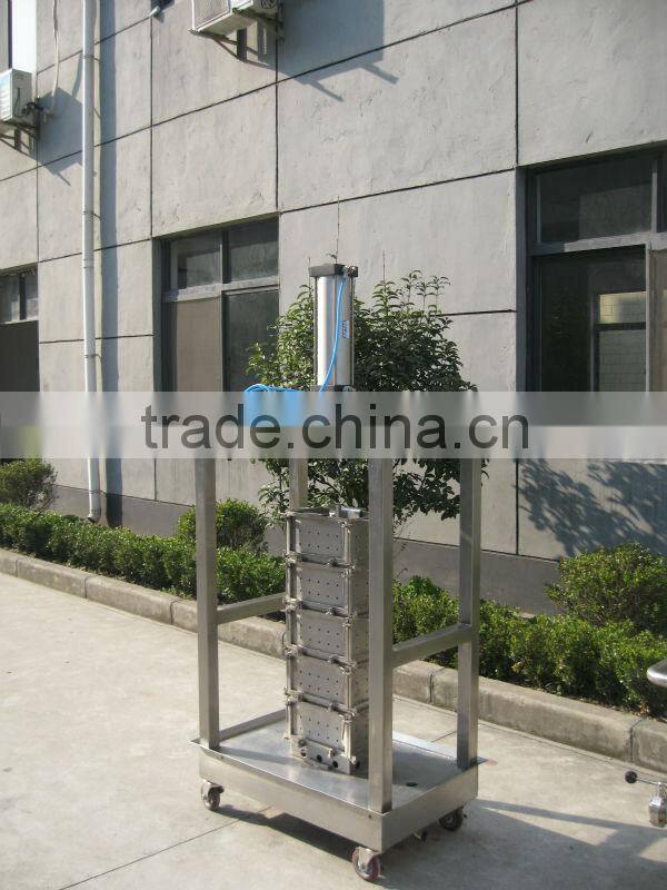 500LPH industrial type soft cheese making machines