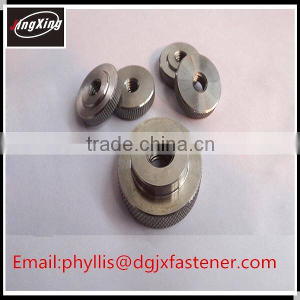 Good price customized stainless steel knurled thumb nut