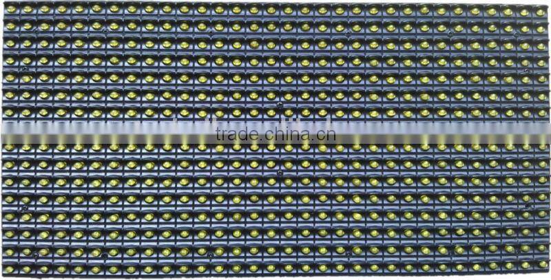 p10 Yellow led module led display