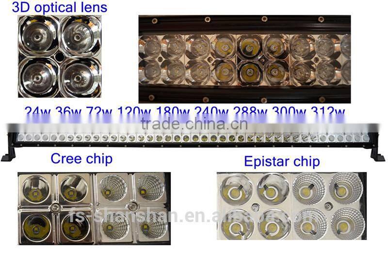 40 inch curved off road led light bar creer,2 row led light bar, offroad light bar