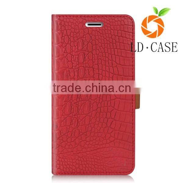 Wallet PU Leather lowest price Card Slots case for Samsung galaxy s6 edge phone case