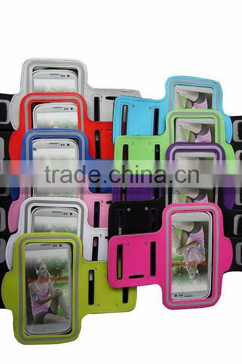 Neoprene wrist bag mobile phone pouch