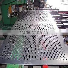 low carbon steel Perforated Metal mesh