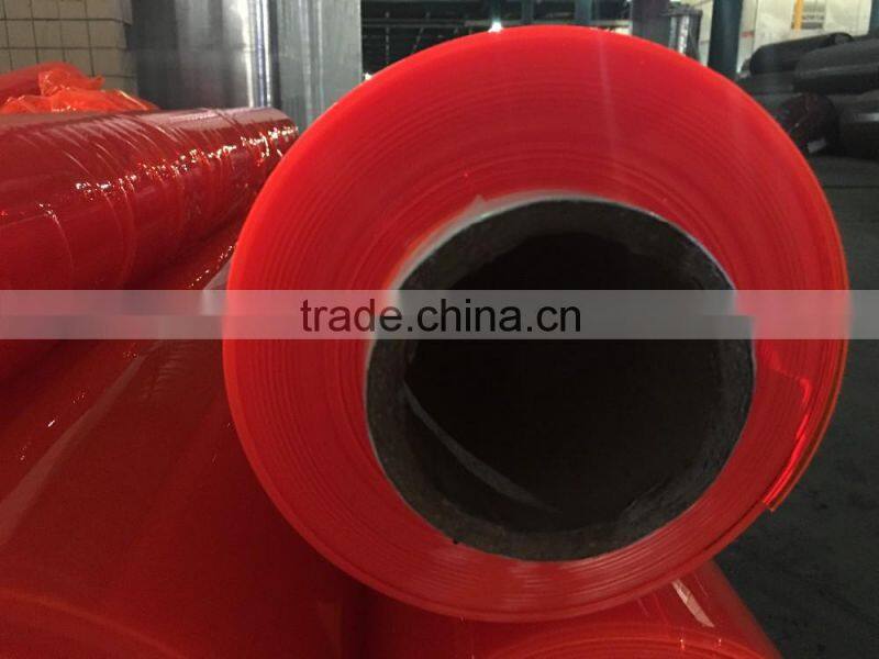 Color Super Clear Film / Colored Transparent Soft Sheet in Rolls